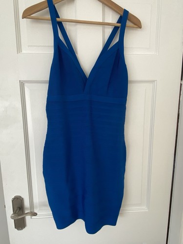 Royal Blue Marciano for guess Bodycon Dress - Picture 3 of 5