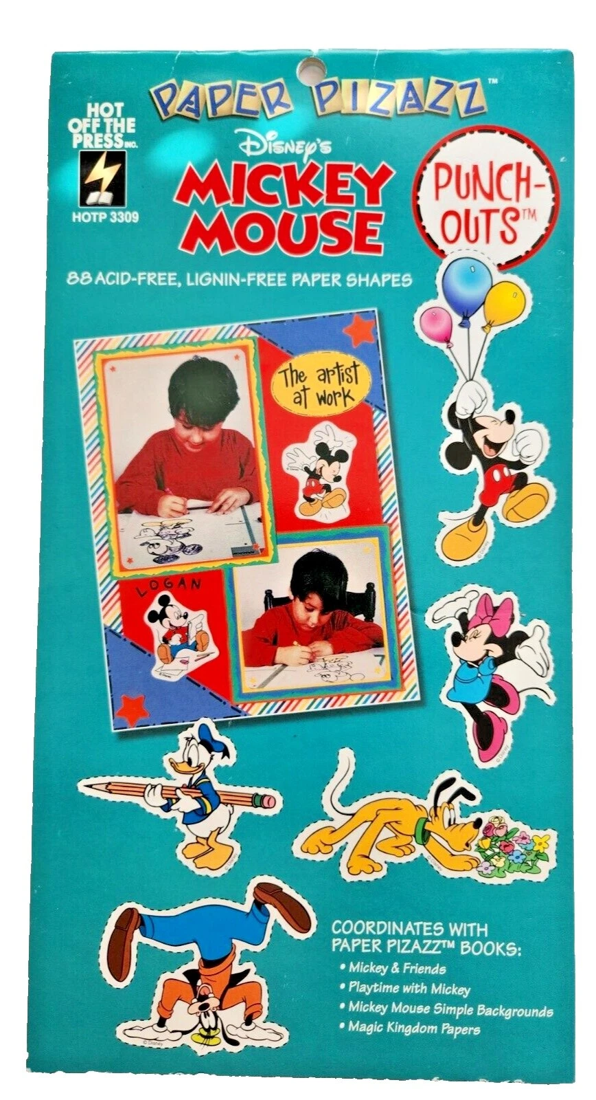 Dibujos animados y personajes Perforadora Punzones De Papel Scrapbooking