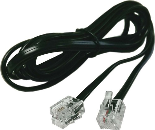 Cable RJ 11 RJ11 6P2C Phone Cord Reversed Reverse Telephone Wire Cyber Power UPS - Picture 2 of 2