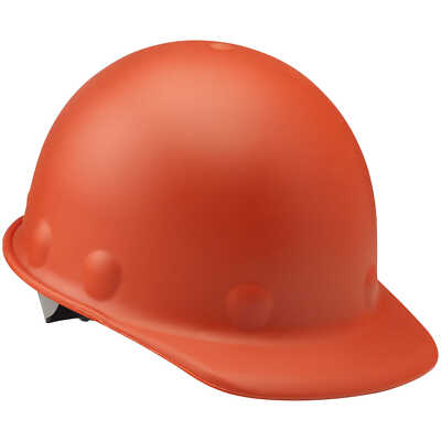 Fibre-Metal Roughneck P2 Cap Style Hard Hat Hi-Viz Orange