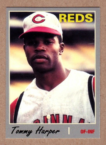 TOMMY HARPER '65 Cincinnati Reds MC Classic #15 NM+ cond free shipping