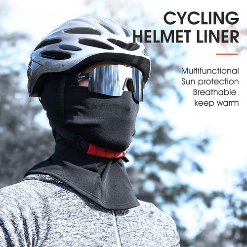 WEST BIKING Winter Fleece Sports Cycling Full Face Mask Balaclava Headgear Hat - Picture 9 of 18
