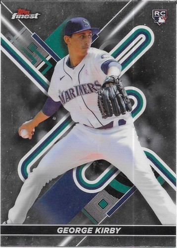 2022 Finest #12 George Kirby RC - Seattle Mariners