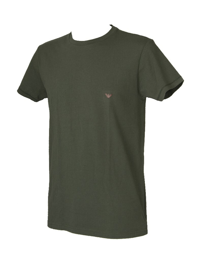 T-shirt maglietta uomo girocollo manica corta elasticizzata EMPORIO ARMANI artic