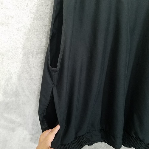 Vintage Nike Golf Vest Uomo XL Nero Scollo V Giacca a Vento Pullover Senza Maniche - Foto 2 di 8