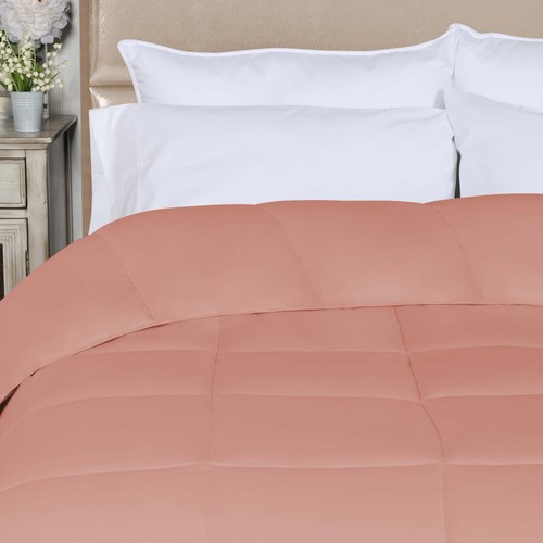 All Season Solid Comforter Reversible Down Alternative Bedding - Picture 4 of 157