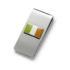Ireland Irish Flag Money Clip by Onyx-Art London ONYX_MC04 - Picture 1 of 1