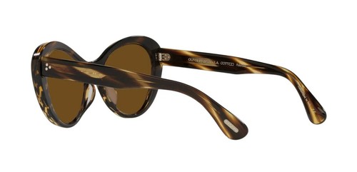 Oliver Peoples ZARENE OV 5420SU Cocobolo/Brown Polarized (1003/83) Sunglasses - Picture 4 of 4