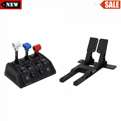 VKBSIM GNX THQ+MFH GNX-THQ VKB Flight SIM Throttle Quadrant Module w/MFH Holder
