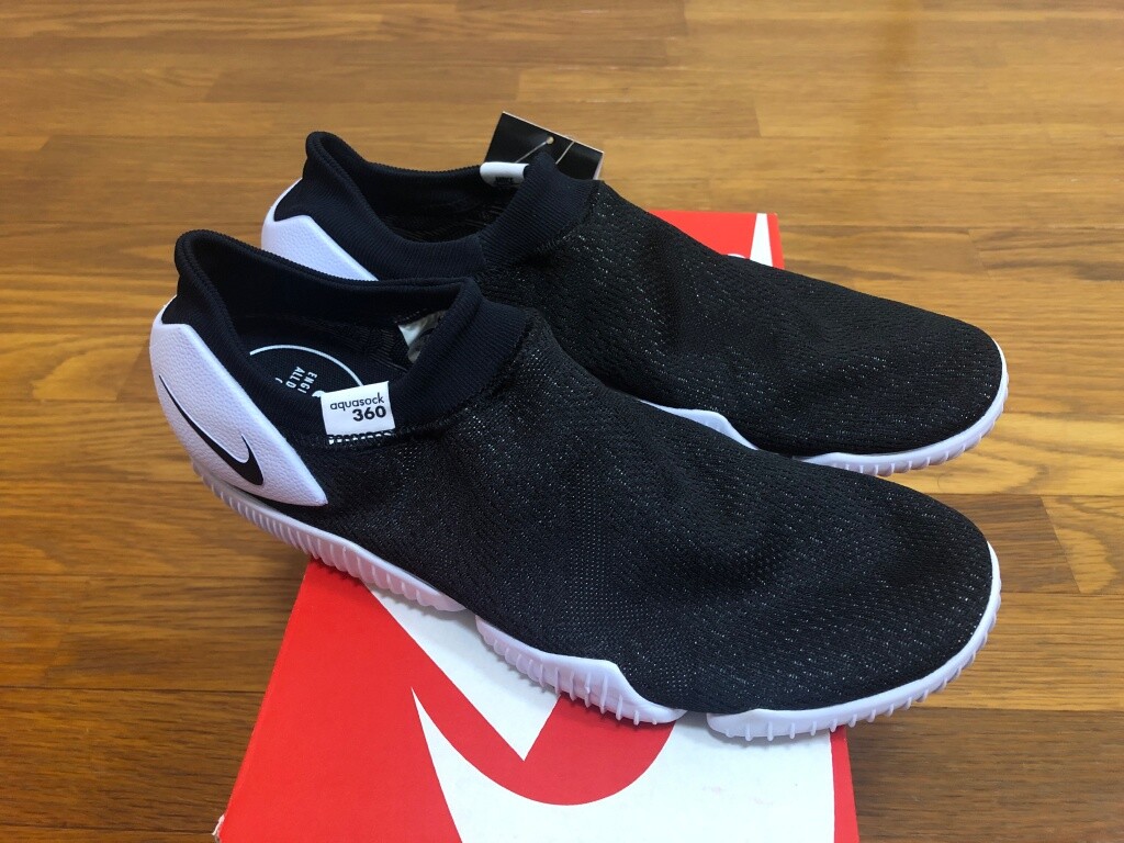 NIKE Calcetín 360 Zapatos De Agua AQUA Negro blancoo 885105-001 NIKE Calcetín 360 Zapatos De Agua AQUA Negro blancoo 885105-001