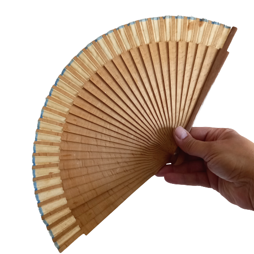 Antique Victorian Hand Fan Spanish /Cloth Sandalwood Bullfighting Old Beautiful - Picture 8 of 17