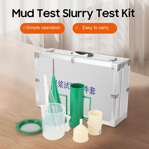 Mud Test Slurry Test Kit Mud Hydrometer+Sand Flow Meter+Mud Viscometer 3pcs/set - Picture 2 of 13
