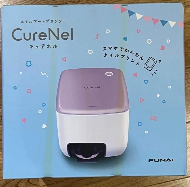 FUNAI CURENEL FBN-FA20-RG Nail Art Paint Printer AC100V From Japan