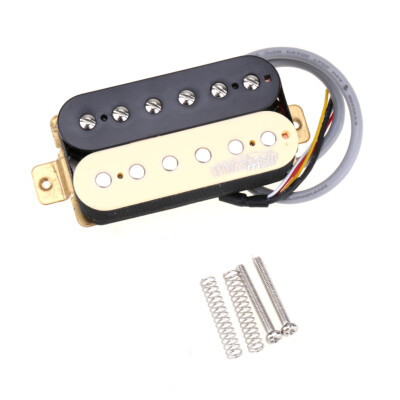 Wilkinson Zebra Vintage Tone Alnico 5 Open Humbucker 50mm Guitar Neck Pickup
