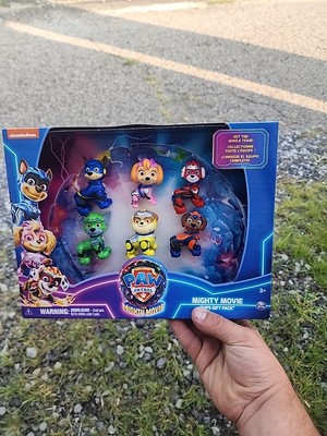 Paw Patrol The Mighty Movie Pups 6 Figure Set Nickelodeon NEW IN BOX