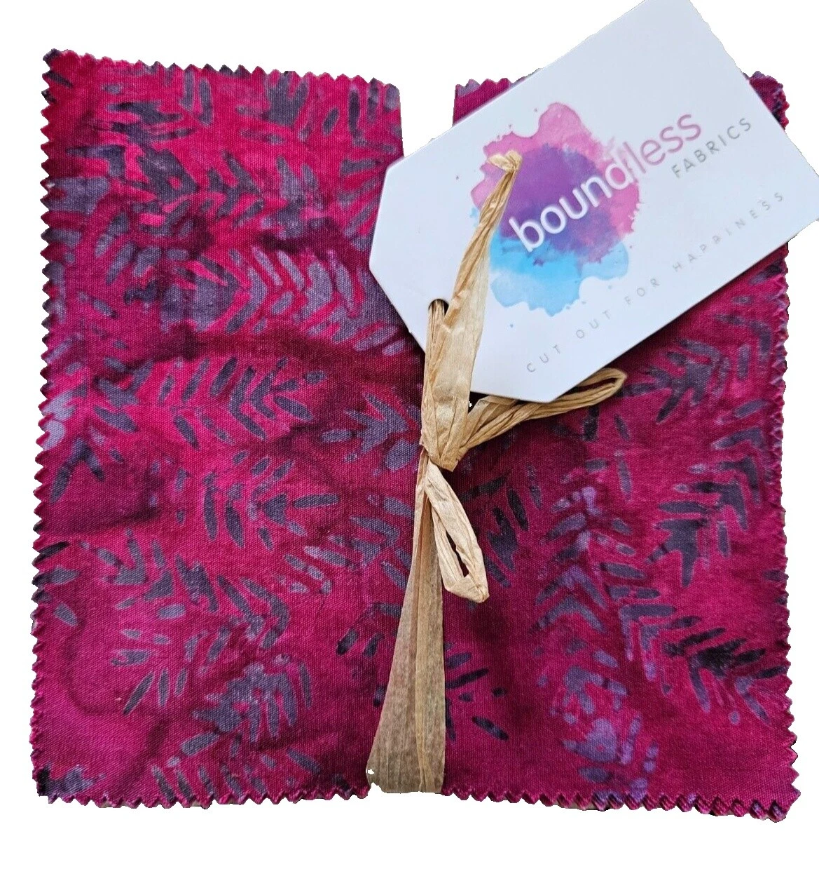 Cuadrados de tela de belleza