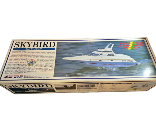 ABC Hobby RC engine boat Super Sky Bird Racing Boat Vintage New - Picture 8 of 24