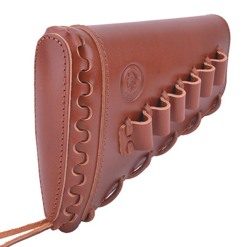 Genuine Leather Rifle Shotgun Cheek Rest Cover Buttstock for Hunting Shooting - Bild 39 von 46