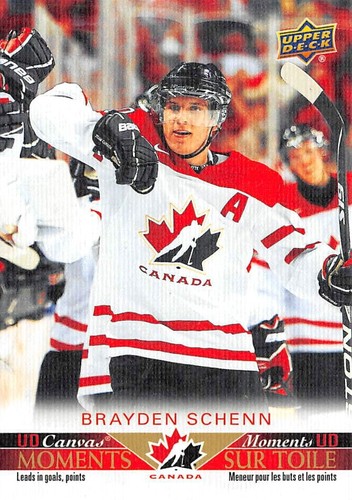 2021-22 UD Tim Hortons Canvas Moments #CM-4 Brayden Schenn - Foto 1 di 2