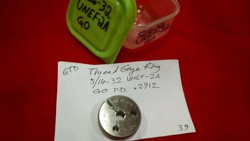 Thread Plug Gage Thread Ring Gage Gauge Go NoGo NO-GO Choose SPi Vermont & More - Picture 120 of 209