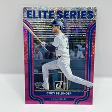 2022 Panini Donruss Baseball Cody Bellinger Elite Series ES-3 Pink Fireworks