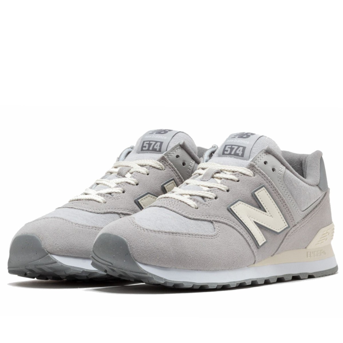 靴 New Balance U574 GBG 24cm LIGHT GRAY New Balance 574 U574GBG Grey Day Concrete White Sneaker