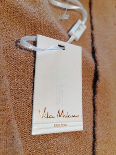 NEW Vila Milano Womens Beige Knit Cardigan Size L - Picture 9 of 10