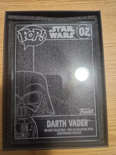 NEW Funko Pop! Star Wars Die Cast Darth Vader (Standard / Not Chase) Exclusive
