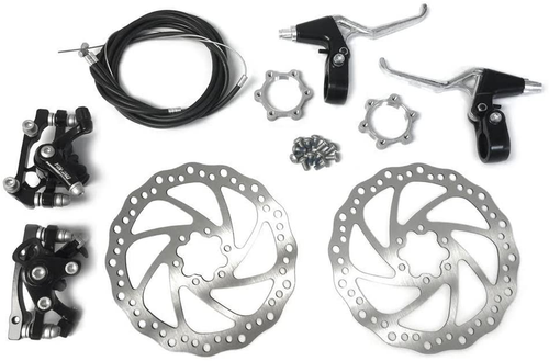 Front and Back Disk Brake Kit - 160Mm for 80Cc Gas Motorized Bicycle - Freewheel - Picture 12 of 12
