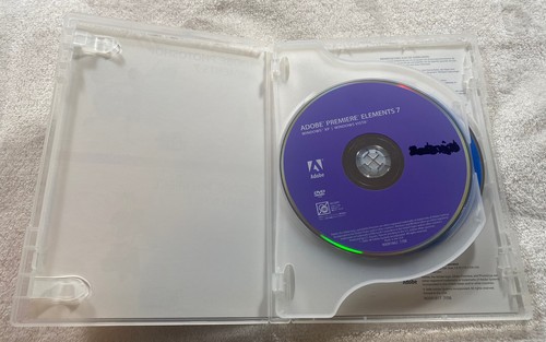 Adobe Photoshop Elements 7 & Premiere Elements 7 Complete 2 Disk CD-Rom Software - Picture 2 of 5