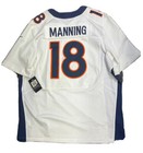 New Peyton Manning Size 52 White Denver Broncos Elite Authentic Nike Jersey NWT