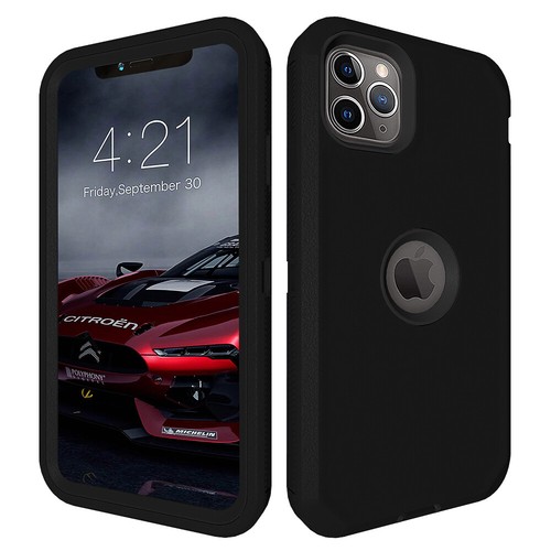 For iPhone 11 Pro Max Armor Hybrid Case Belt Clip Holster Cover+Screen Protector - Picture 6 of 19