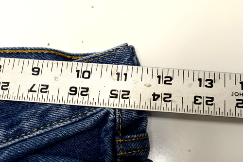 Levi’s 550 Jeans Boys 10 Slim 23 x 25 Blue Denim Actual 23x23 Faded Good - Picture 8 of 9