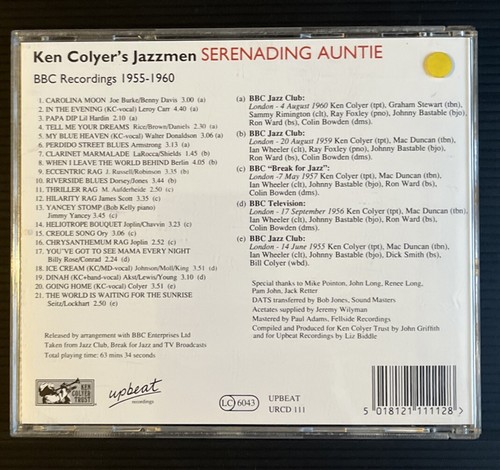 Colyer Ken - Serenading Auntie -CD (A067) - Picture 2 of 4