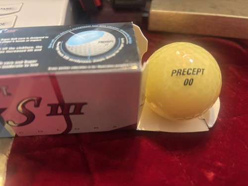 Precept 11 Lady S III 3 Yellow Pearl Golf Balls 3 Pack - NEW - Picture 2 of 5