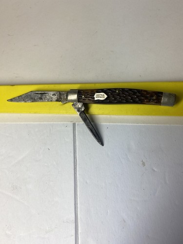 Vintage Schrade Walden 233 2 Blade Folding Pocket Knife