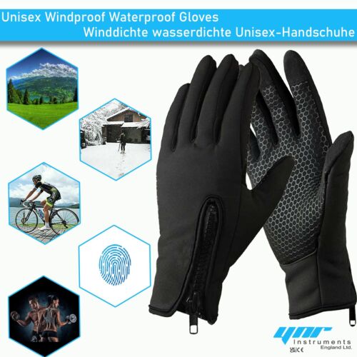 Winter Handschuhe Herren Damen Fahrradhandschuhe Touchscreen Thermo Wasserdicht - Bild 1 von 19