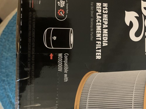 Dirt devil H13 hepa Media replacement filter, Desktop Air Purifier - Picture 3 of 4