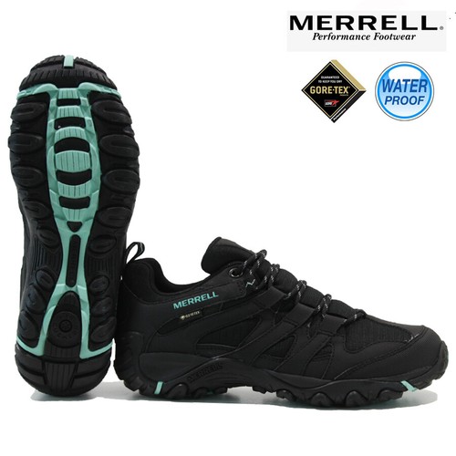 LADIES MERRELL HIKING BOOTS WATERPROOF GORETEX ANKLE WALKING TRAIL TREK TRAINERS - Picture 12 of 25