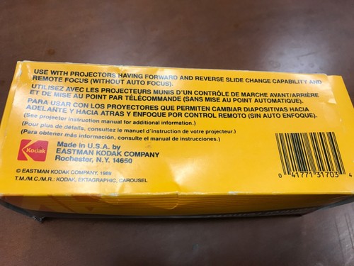 Vintage Kodak EC-2 Remote Control In Original Box.NEW - Picture 2 of 4