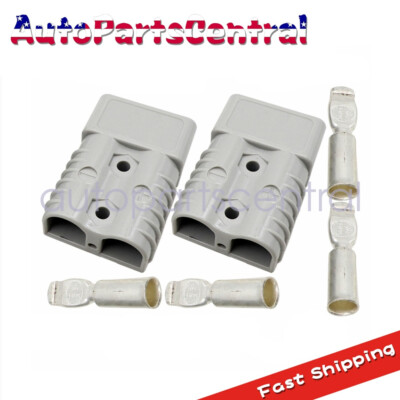 175A Battery Quick Connect plug Winch Disconnect Terminal Connector 600V 2AWG
