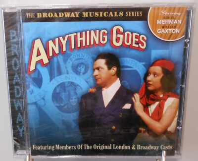 Anything Goes CD Musical The Broadway Series 19 Original Recordings #T957