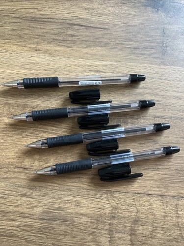 Bolígrafo Pilot BPS-GP-F Grip 0,7 mm punta fina, TINTA NEGRA (4 BOLÍGRAFOS) NUEVO - Imagen 7 de 11