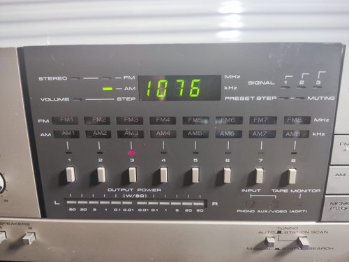 Pioneer SX-5 FM/AM Computer Controlled Stereo Receiver - Picture 2 of 7