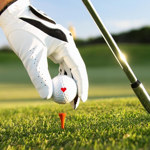 Personalized Golf Balls Stamper Marker Stamp Logo Golf Ball Reusable Not Fade - Picture 2 of 19
