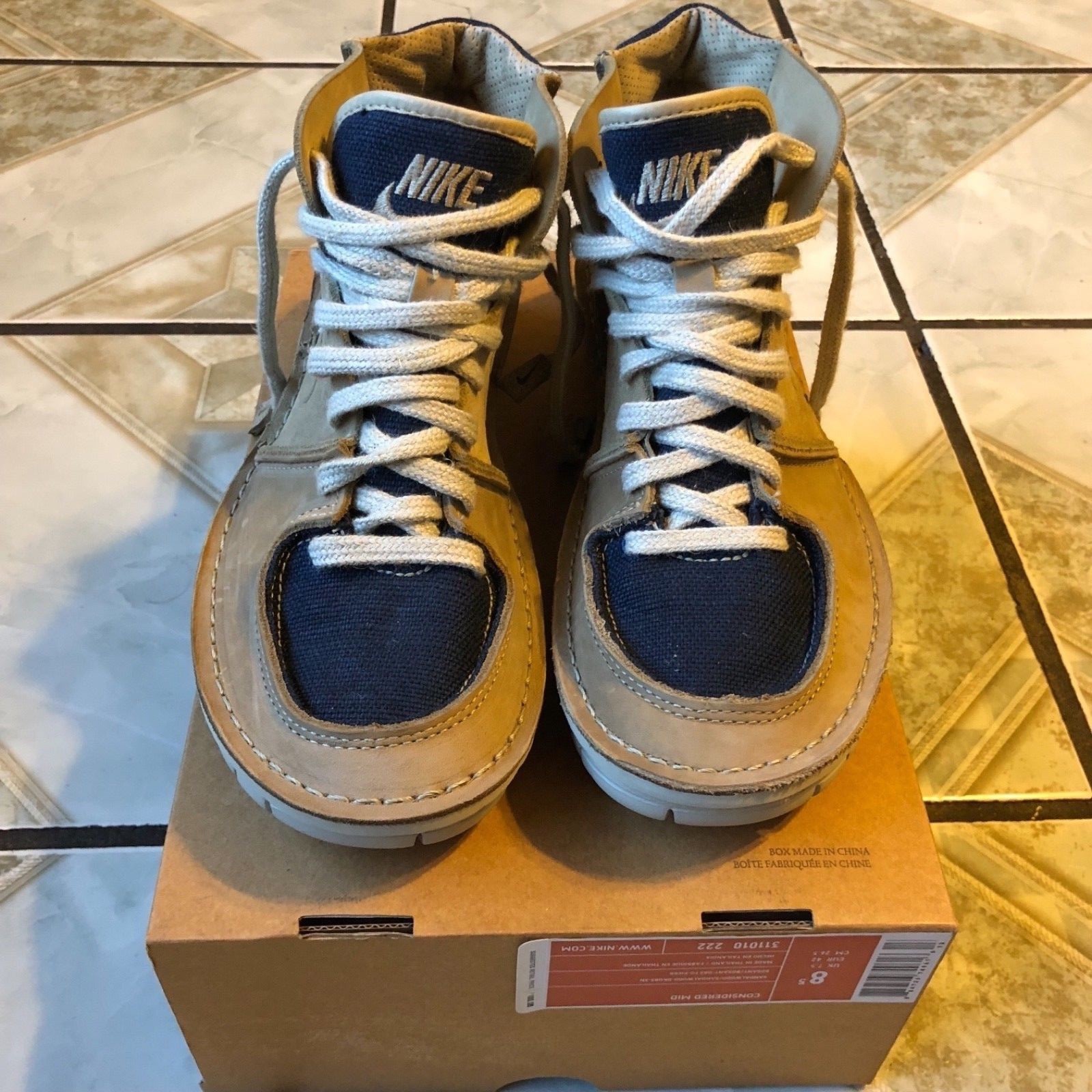 Nike Considered Mid Sandalwood 311010-222 DS New Sz 8.5 Nike Considered Mid Sandalwood 311010-222 DS New Sz 8.5