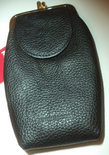 Nostalgic Genuine Leather 3 Pocket FLORAL Cigarette Case, Black - Imagen 3 de 4