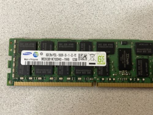 SAMSUNG 24GB(3X8GB) 2RX8 PC3-12800R SERVER MEMORY M393B1G73QH0-YK0 - Picture 3 of 3