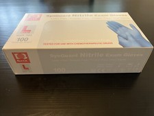 Basic NGPF-7002 Latex-Free & Powder-Free Medical Nitrile Exam Gloves - Box of...
