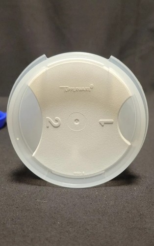 Tupperware 1661F-4 Modular Mates Spaghetti Keeper Blue Lid 1607-11 & Insert - Picture 4 of 5